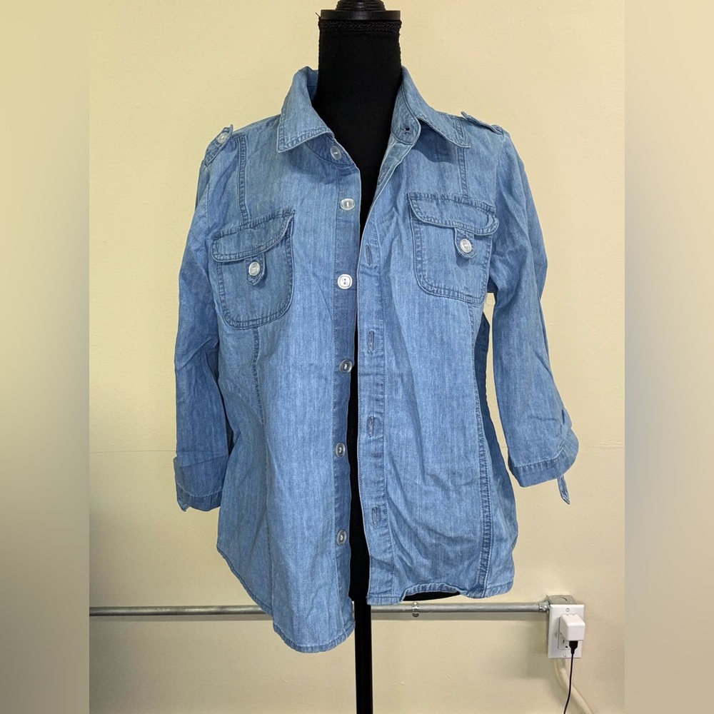Denim Button Up